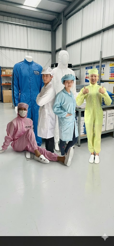 Anti-Static Protective Coveralls